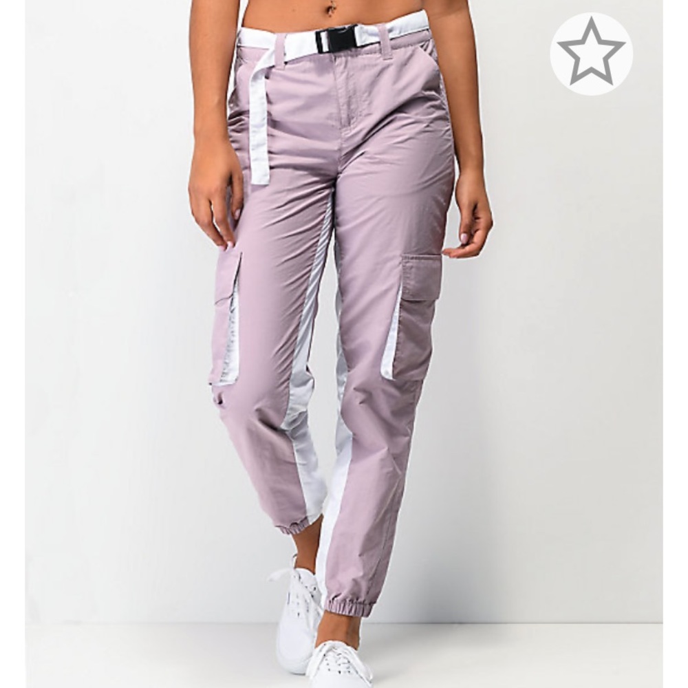 Zumiez Light Purple Cargo Pants